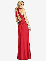 Rear View Thumbnail - Parisian Red After Six Bridesmaid Dress 6807