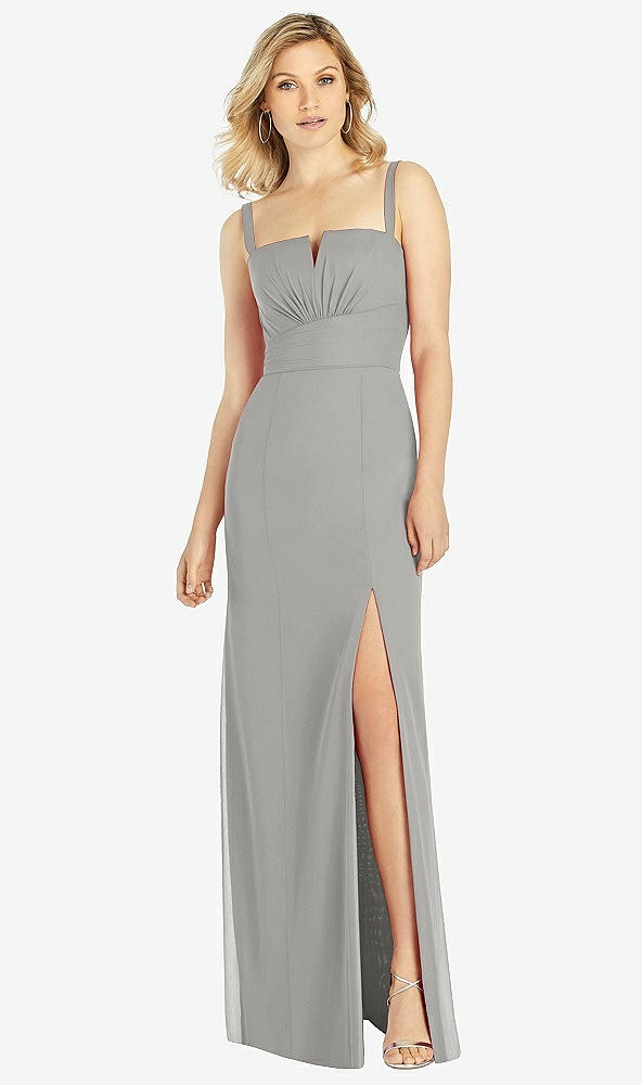 Front View - Chelsea Gray After Six Bridesmaid Dress 6811