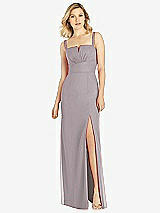 Front View Thumbnail - Cashmere Gray After Six Bridesmaid Dress 6811