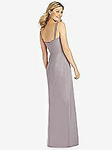 Rear View Thumbnail - Cashmere Gray After Six Bridesmaid Dress 6811