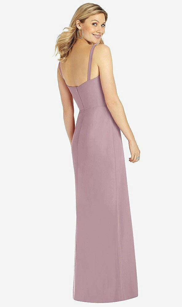 Back View - Dusty Rose After Six Bridesmaid Dress 6811