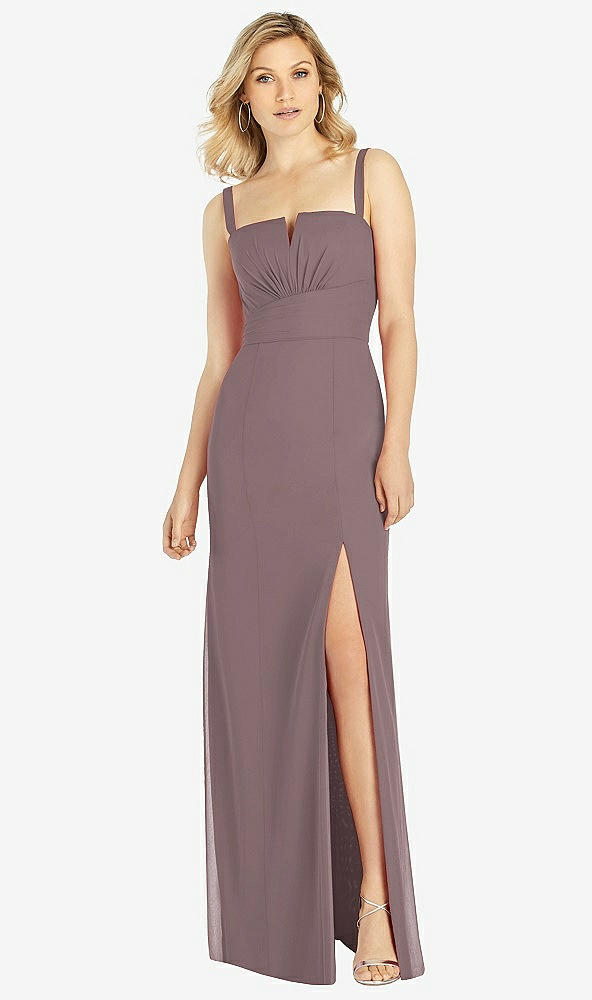 Front View - French Truffle After Six Bridesmaid Dress 6811