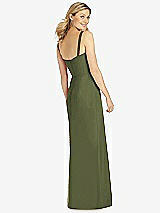 Rear View Thumbnail - Olive Green After Six Bridesmaid Dress 6811