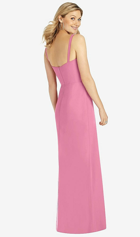 Back View - Orchid Pink After Six Bridesmaid Dress 6811