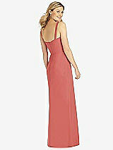 Rear View Thumbnail - Coral Pink After Six Bridesmaid Dress 6811