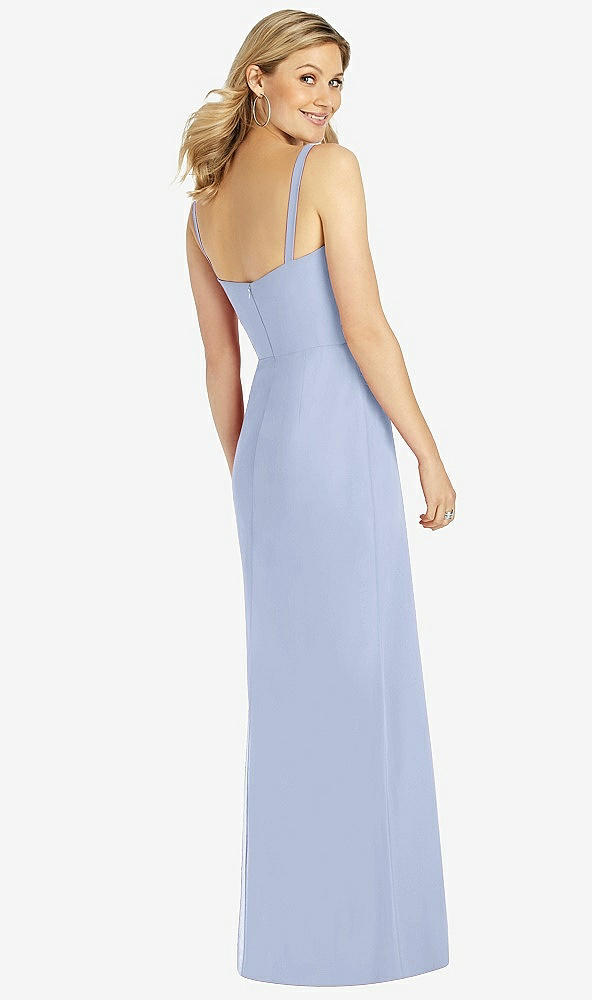 Back View - Sky Blue After Six Bridesmaid Dress 6811