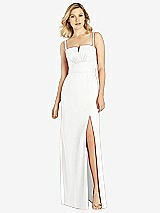 Front View Thumbnail - White After Six Bridesmaid Dress 6811