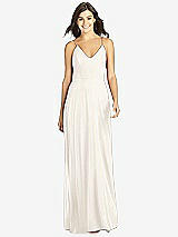 Front View Thumbnail - Ivory Criss Cross Back A-Line Maxi Dress