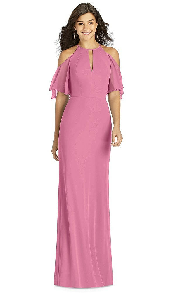 Front View - Orchid Pink Thread Bridesmaid Style Dakota