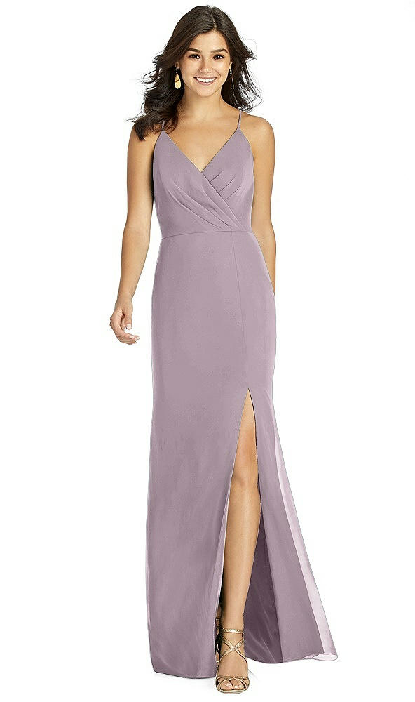 Front View - Lilac Dusk Thread Bridesmaid Style Cora