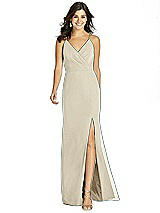 Front View Thumbnail - Champagne Thread Bridesmaid Style Cora