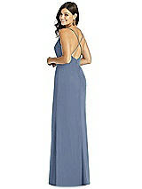 Rear View Thumbnail - Larkspur Blue Thread Bridesmaid Style Cora