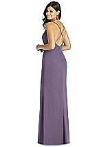 Rear View Thumbnail - Lavender Thread Bridesmaid Style Cora