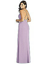 Rear View Thumbnail - Pale Purple Thread Bridesmaid Style Cora