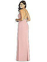 Rear View Thumbnail - Rose - PANTONE Rose Quartz Thread Bridesmaid Style Cora