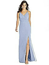 Front View Thumbnail - Sky Blue Thread Bridesmaid Style Cora