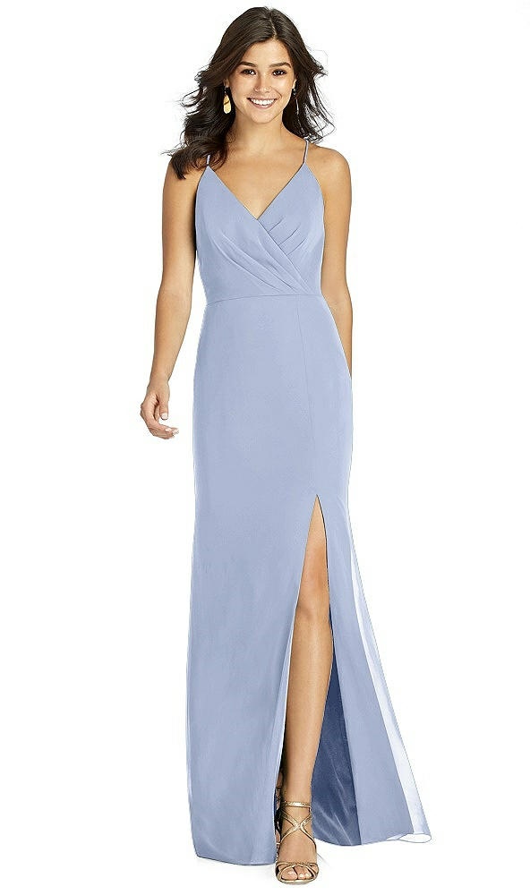 Front View - Sky Blue Thread Bridesmaid Style Cora