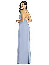 Rear View Thumbnail - Sky Blue Thread Bridesmaid Style Cora