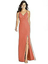 Front View Thumbnail - Terracotta Copper Thread Bridesmaid Style Cora