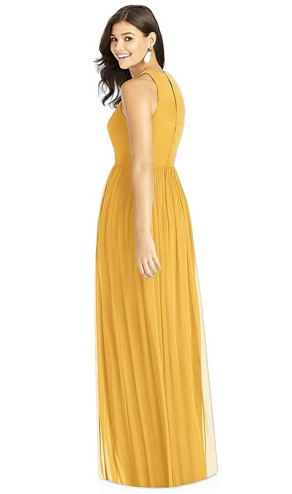 Back View - NYC Yellow Thread Bridesmaid Style Kailyn