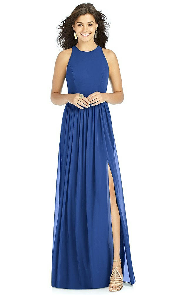 Front View - Classic Blue Thread Bridesmaid Style Kailyn