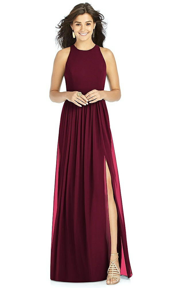 Front View - Cabernet Thread Bridesmaid Style Kailyn