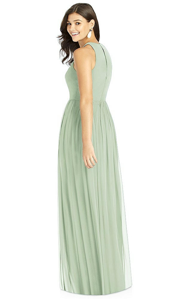 Back View - Celadon Thread Bridesmaid Style Kailyn