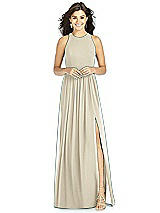 Front View Thumbnail - Champagne Thread Bridesmaid Style Kailyn