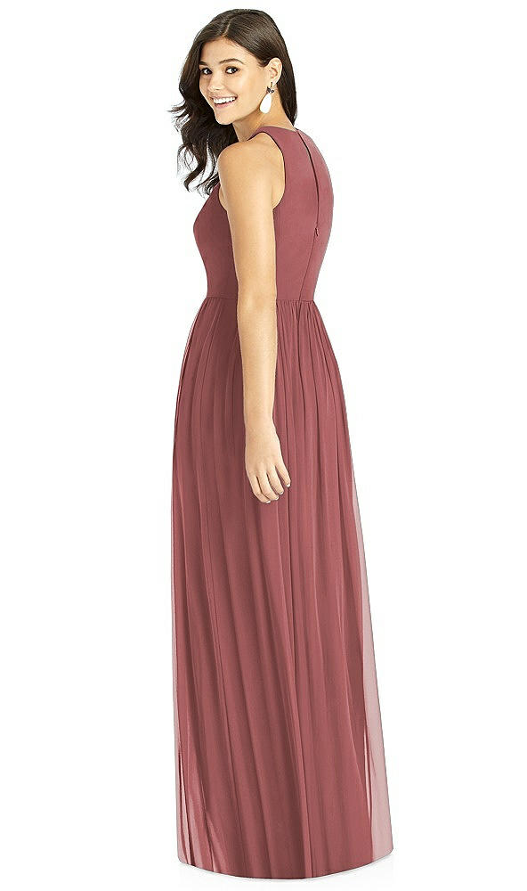 Back View - English Rose Thread Bridesmaid Style Kailyn