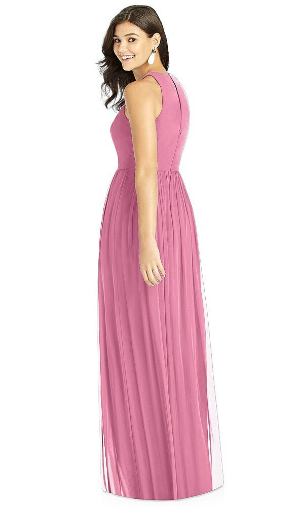 Back View - Orchid Pink Thread Bridesmaid Style Kailyn