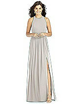 Front View Thumbnail - Oyster Thread Bridesmaid Style Kailyn