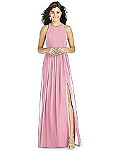 Front View Thumbnail - Peony Pink Thread Bridesmaid Style Kailyn