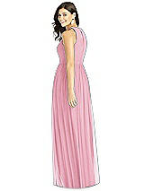 Rear View Thumbnail - Peony Pink Thread Bridesmaid Style Kailyn