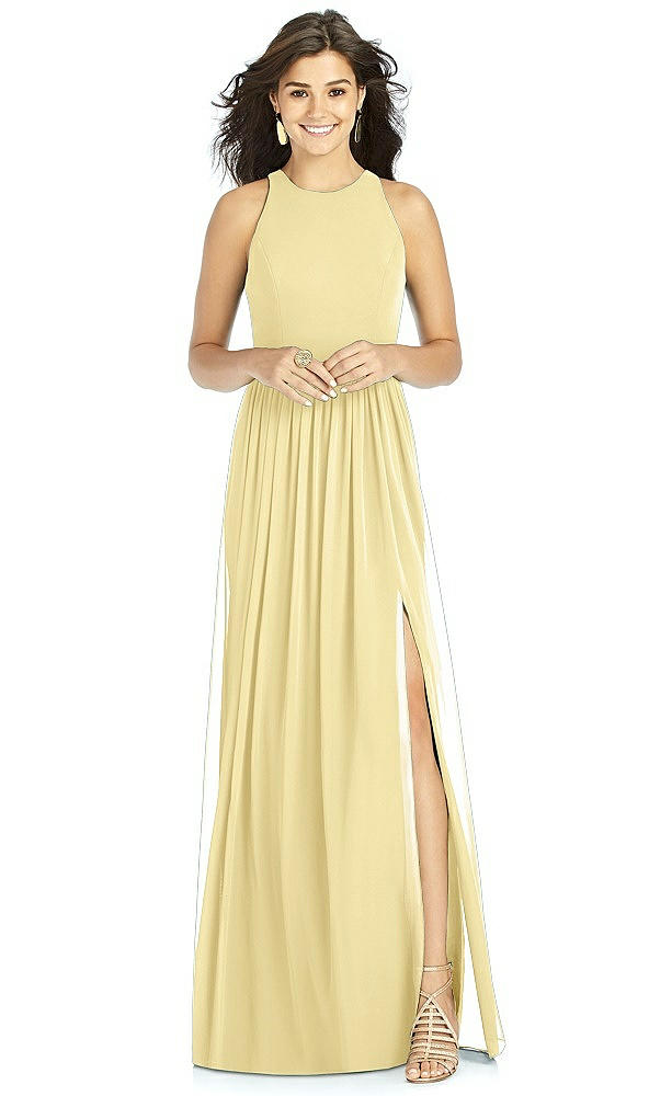 Front View - Pale Yellow Thread Bridesmaid Style Kailyn