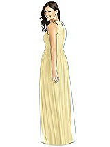 Rear View Thumbnail - Pale Yellow Thread Bridesmaid Style Kailyn