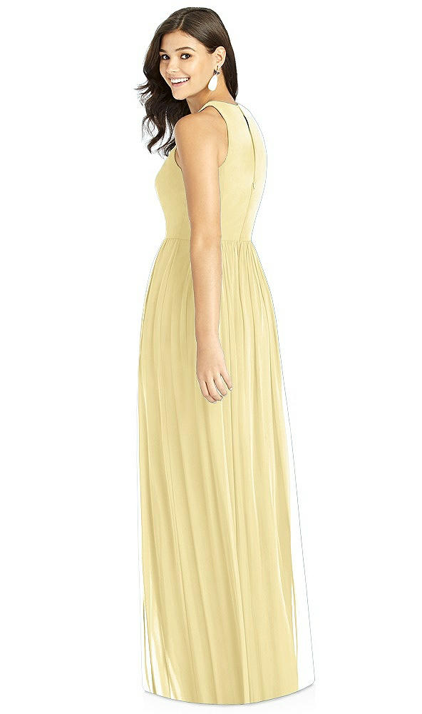 Back View - Pale Yellow Thread Bridesmaid Style Kailyn