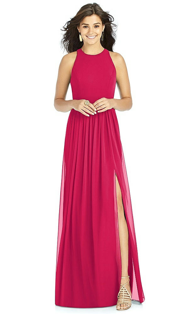 Front View - Vivid Pink Thread Bridesmaid Style Kailyn