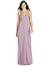 Front View Thumbnail - Suede Rose Thread Bridesmaid Style Ida