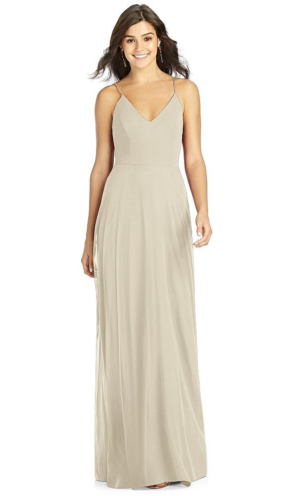 Front View - Champagne Thread Bridesmaid Style Ida
