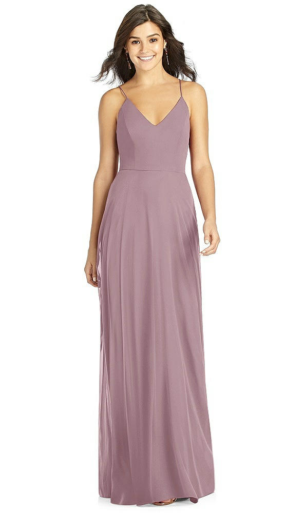 Front View - Dusty Rose Thread Bridesmaid Style Ida
