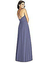 Rear View Thumbnail - French Blue Thread Bridesmaid Style Ida