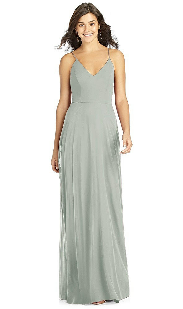Front View - Willow Green Thread Bridesmaid Style Ida