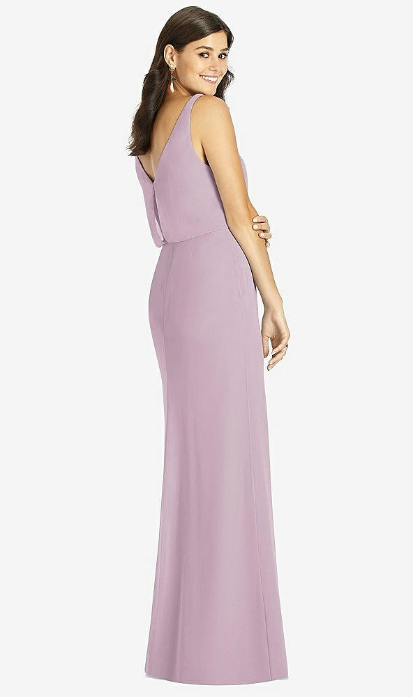 Back View - Suede Rose Thread Bridesmaid Style Ines