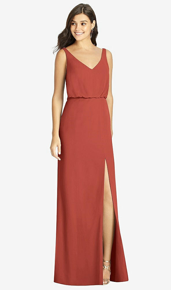 Front View - Amber Sunset Thread Bridesmaid Style Ines