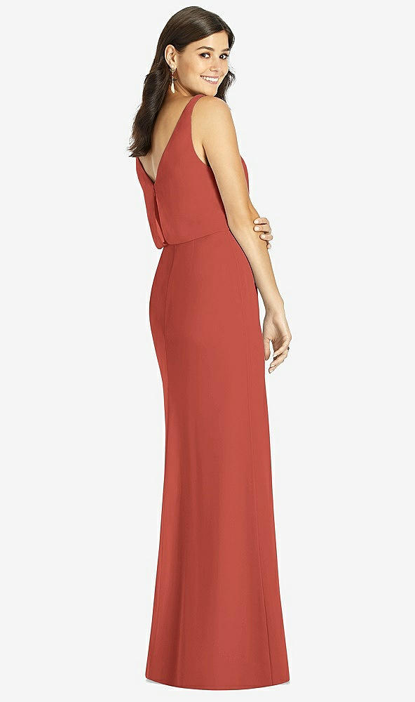 Back View - Amber Sunset Thread Bridesmaid Style Ines