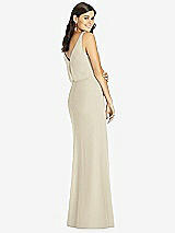 Rear View Thumbnail - Champagne Thread Bridesmaid Style Ines