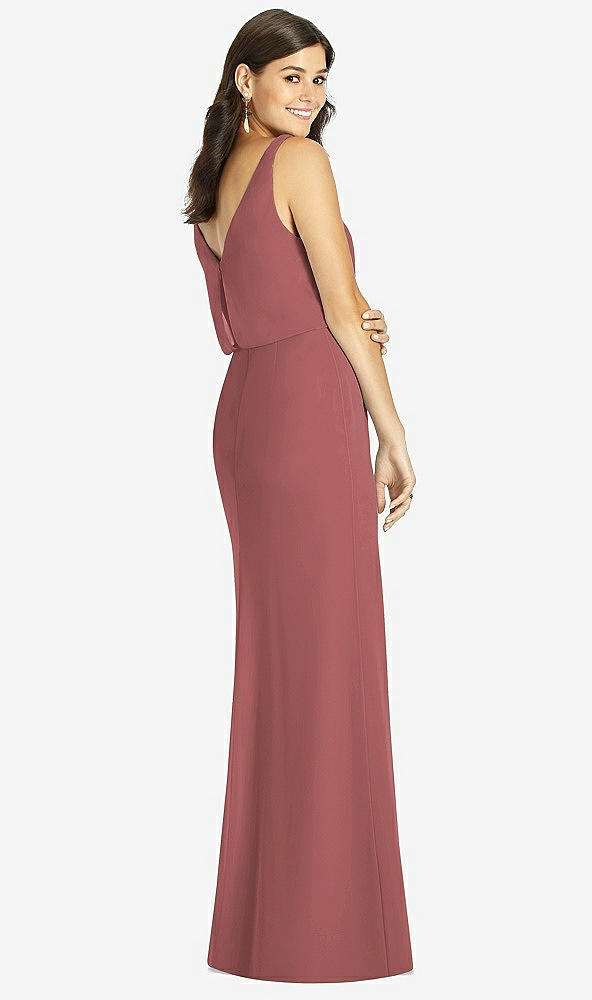 Back View - English Rose Thread Bridesmaid Style Ines