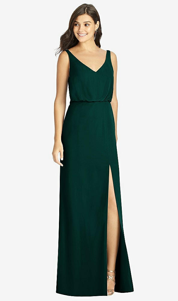 Front View - Evergreen Thread Bridesmaid Style Ines