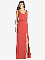 Front View Thumbnail - Perfect Coral Thread Bridesmaid Style Ines