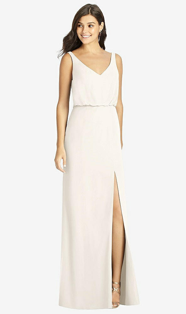 Front View - Ivory Thread Bridesmaid Style Ines